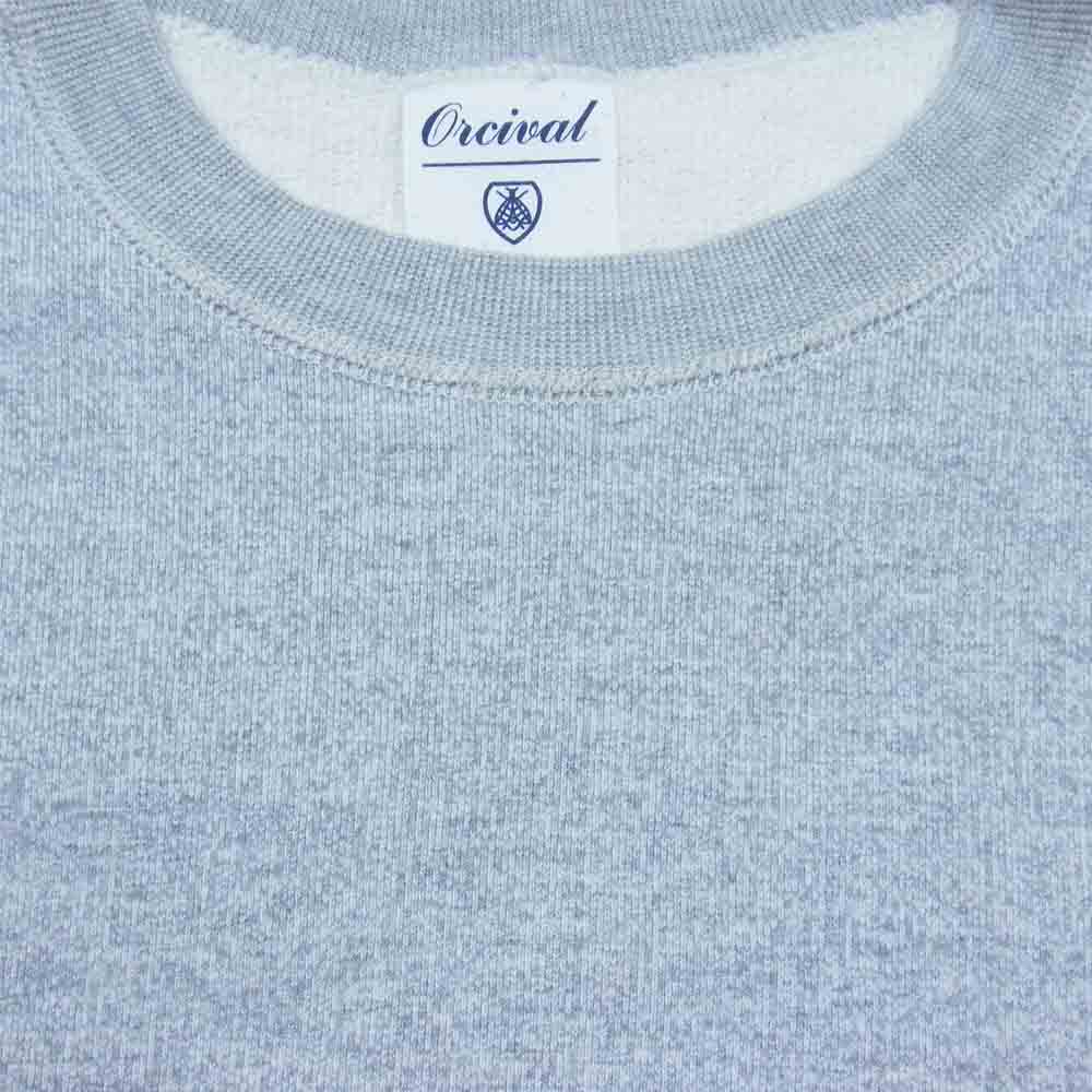 ORCIVAL オーシバル 15A-AG-001 クルーネック スウェット トレーナー グレー系 5【中古】