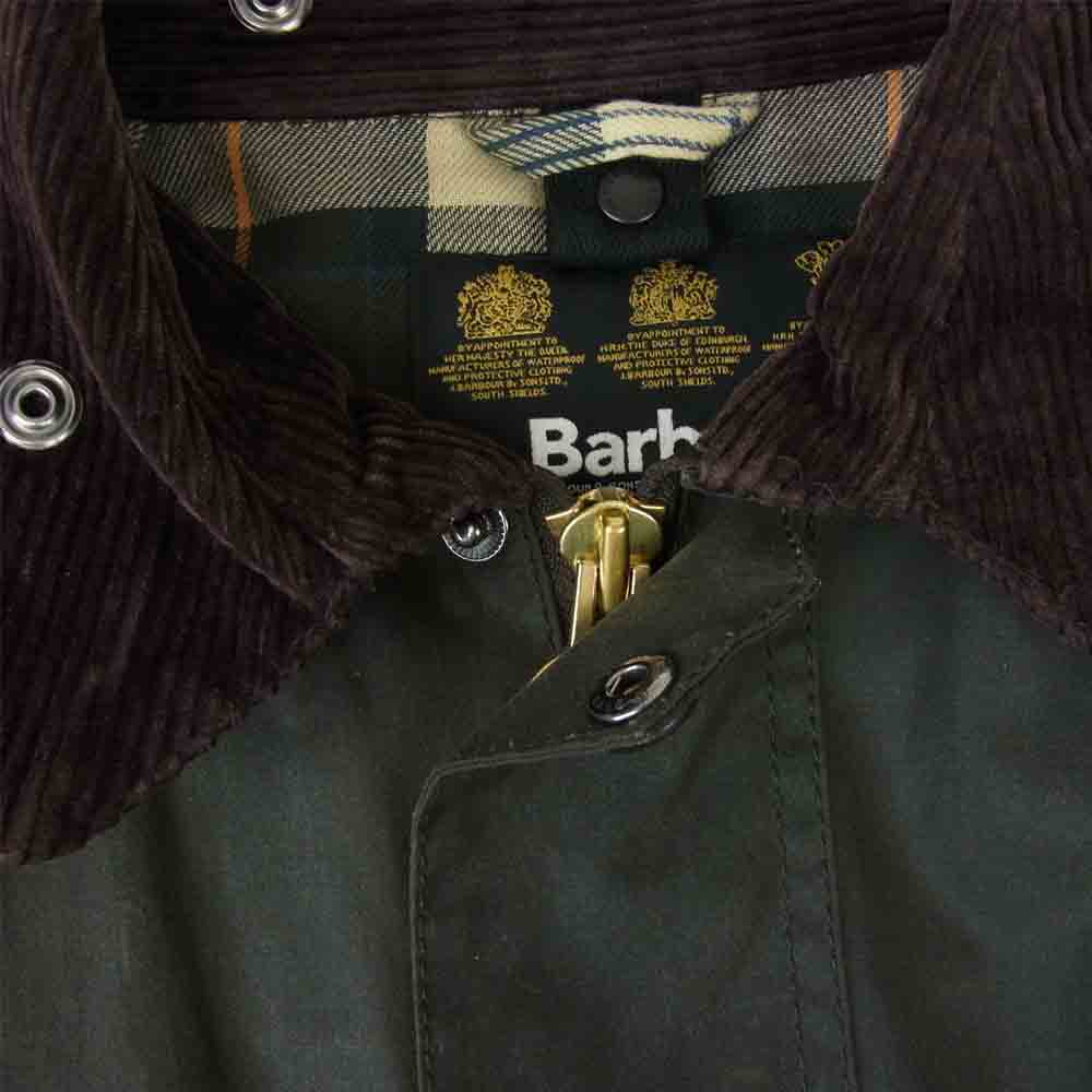 Barbour バブアー 1402200 BEDALE ビデイル オイルド ジャケット カーキ系 40【中古】