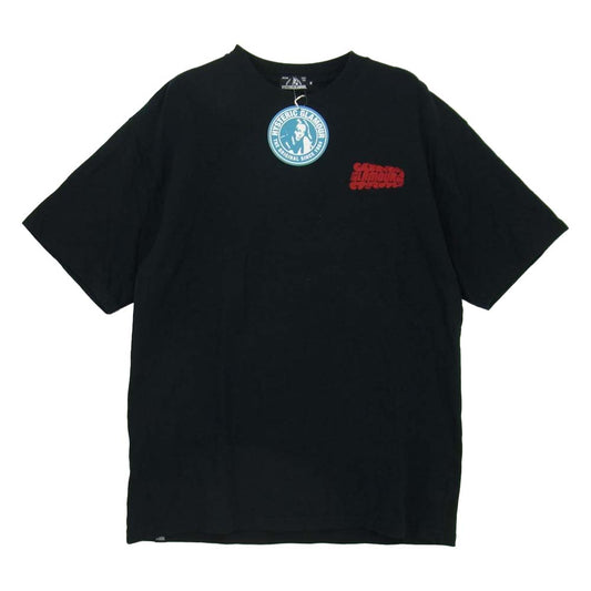 HYSTERIC GLAMOUR ヒステリックグラマー 20SS 02202CT17 VIXEN GIRL オーバーサイズ Tシャツ ブラック系 M【中古】