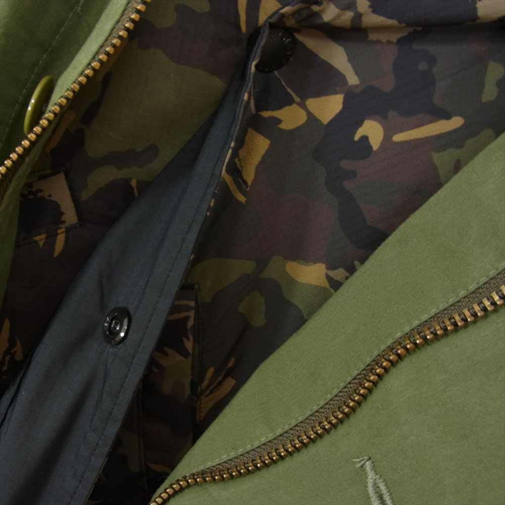 HYSTERIC GLAMOUR ヒステリックグラマー 20SS 02201AB01 STAR-WOMAN ライナー付 デッキジャケット カーキ系 M【中古】