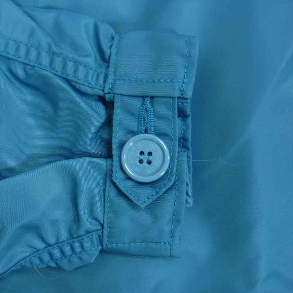 HYSTERIC GLAMOUR ヒステリックグラマー 02213AC02 HYS ロゴ M-65パーカ ターコイズ ブルー系 M【美品】【中古】