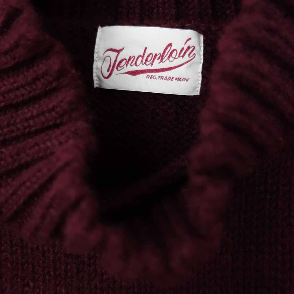 TENDERLOIN テンダーロイン T-TURTLE NECK SWEATER タートルネック セーター ニット XL【中古】