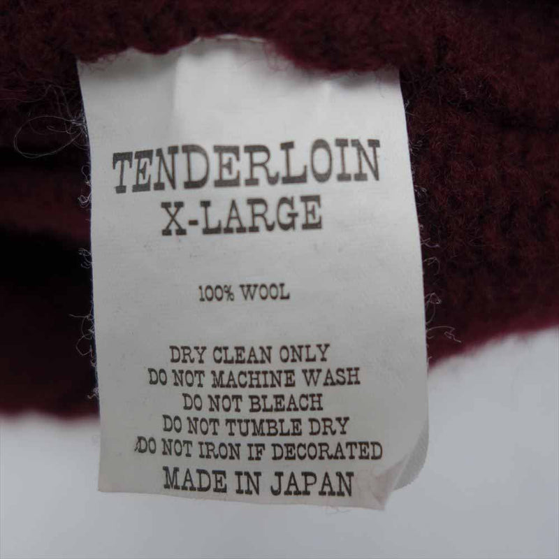 TENDERLOIN テンダーロイン T-TURTLE NECK SWEATER タートルネック セーター ニット XL【中古】