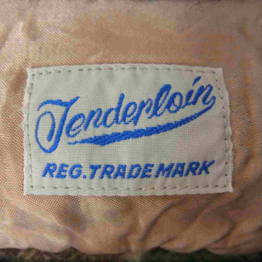 TENDERLOIN テンダーロイン T-WOOL CHECK SHT HB ウール チェック 長袖 シャツ M【中古】