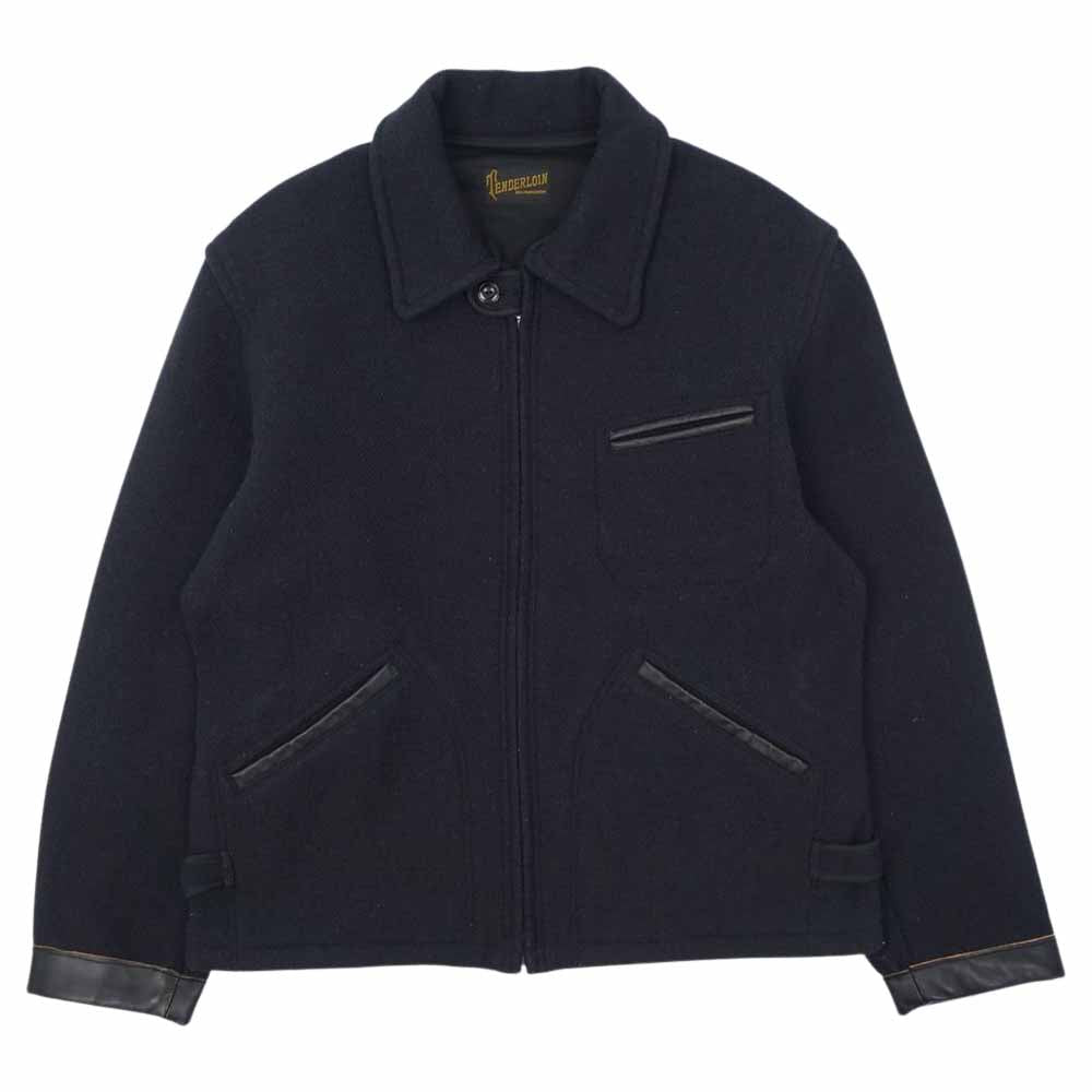TENDERLOIN テンダーロイン T-MELTON COSSACK コサック メルトン チンストラップ ウール ジャケット L【中古】