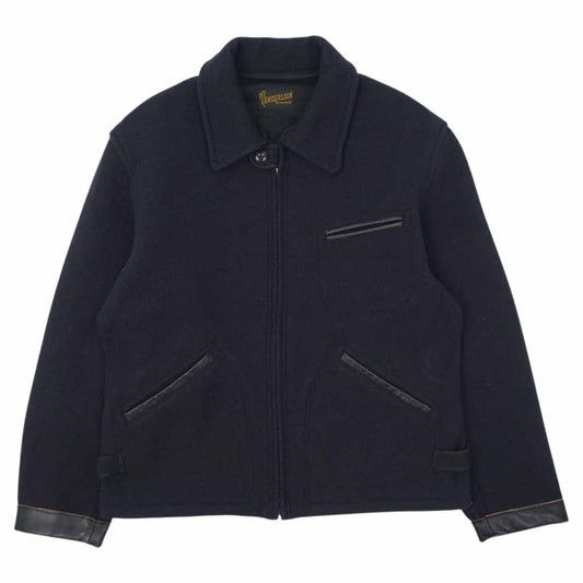 TENDERLOIN テンダーロイン T-MELTON COSSACK コサック メルトン チンストラップ ウール ジャケット L【中古】