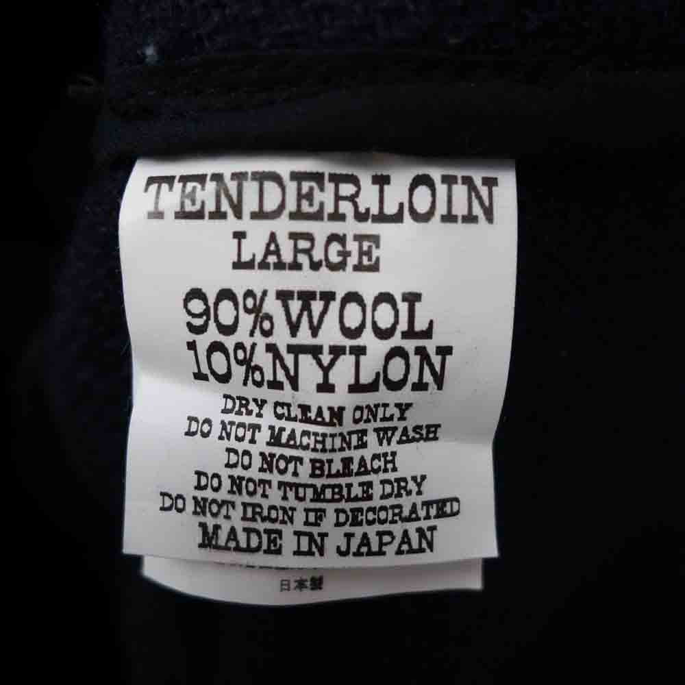 TENDERLOIN テンダーロイン T-MELTON COSSACK コサック メルトン チンストラップ ウール ジャケット L【中古】
