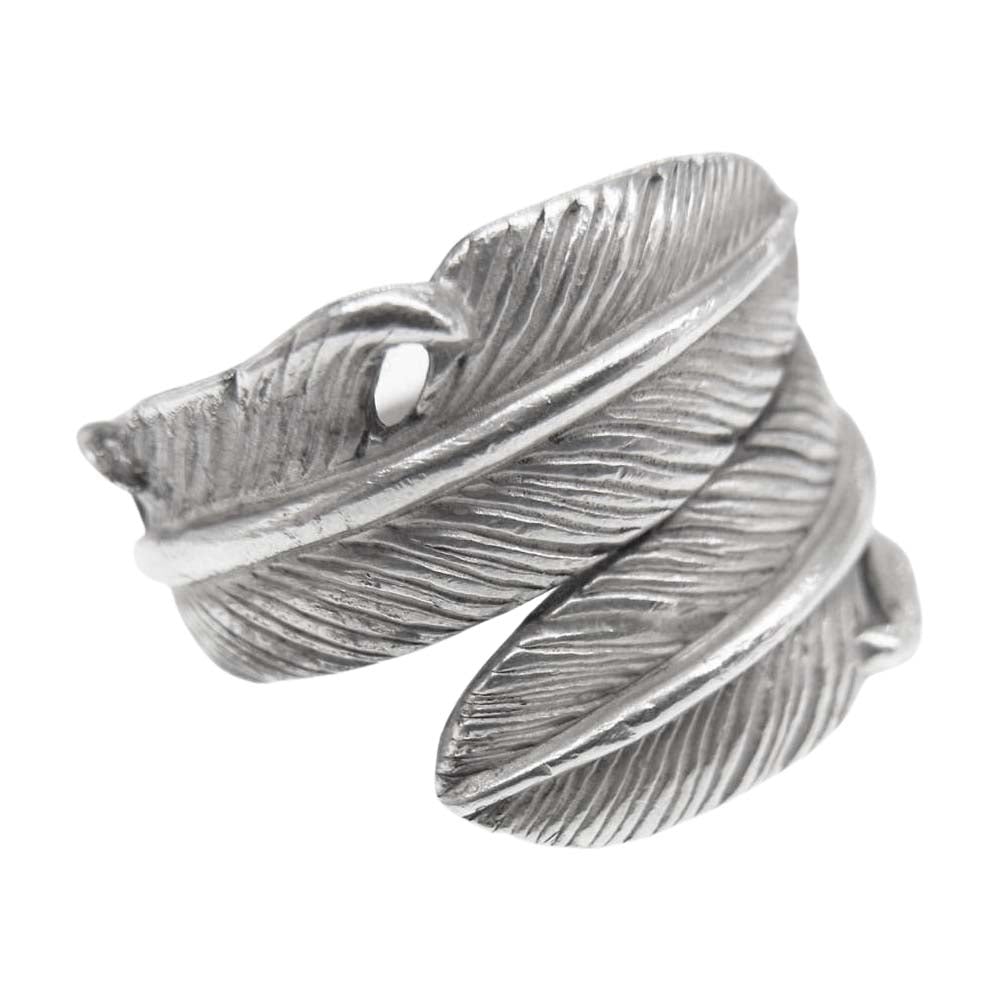 タディアンドキング ダブル フェザー リング シルバー系【中古】