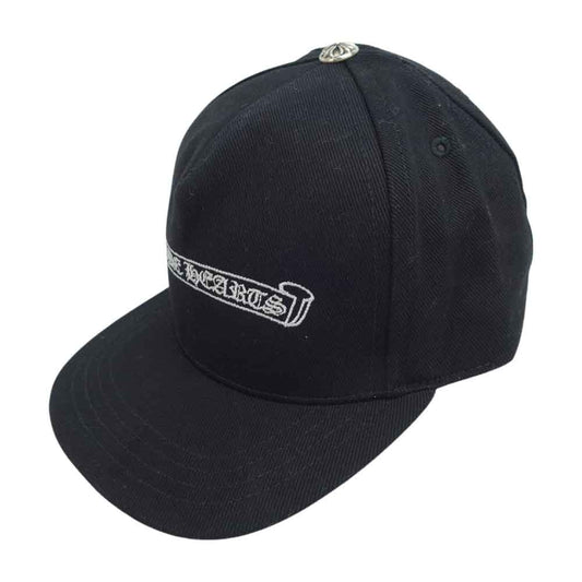 CHROME HEARTS クロムハーツ（原本無） 国内正規品 スクロールラベル ロゴ トラッカー キャップ【新古品】【未使用】【中古】