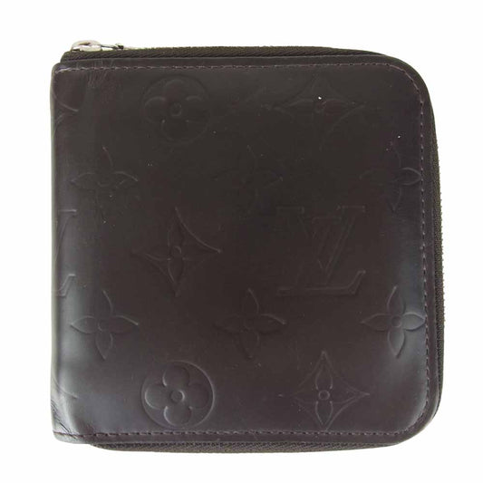 LOUIS VUITTON ルイ・ヴィトン M66510 モノグラム グラセ ポルトモネ ジップ ウォレット ブラック系【中古】