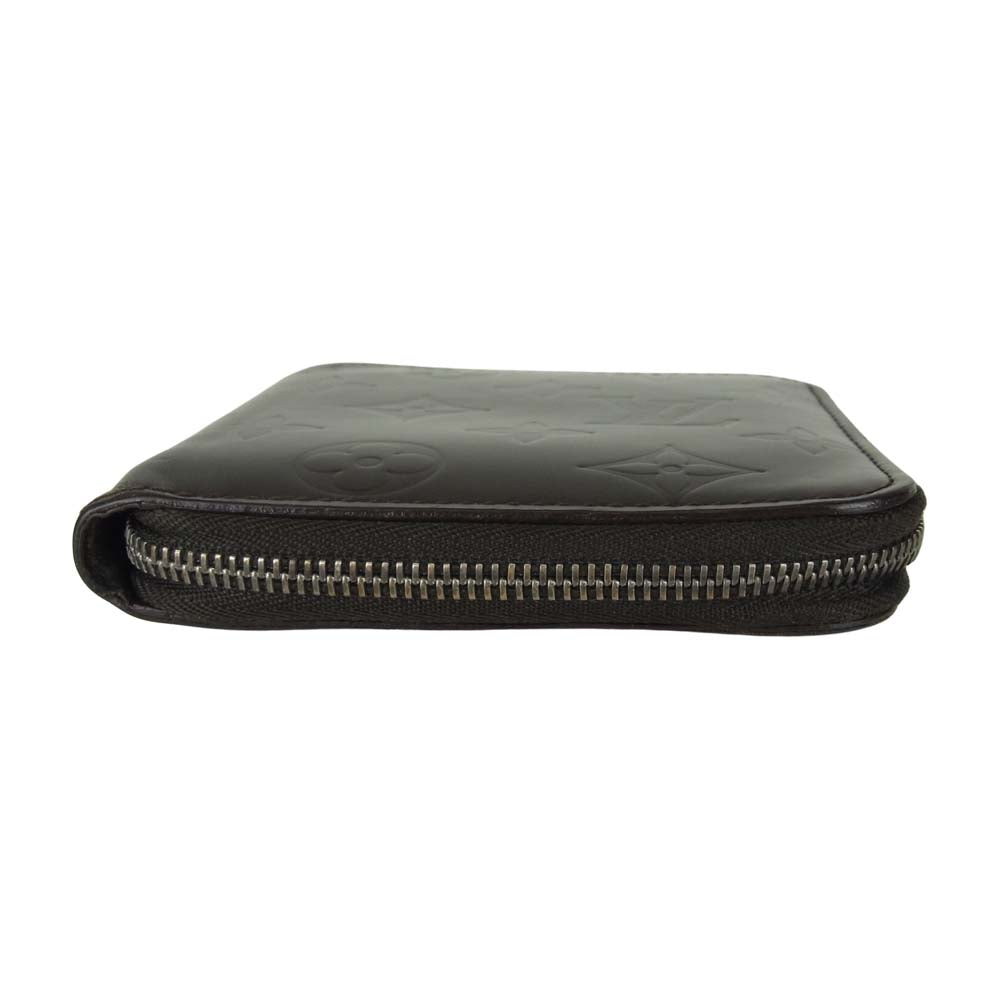 LOUIS VUITTON ルイ・ヴィトン M66510 モノグラム グラセ ポルトモネ ジップ ウォレット ブラック系【中古】