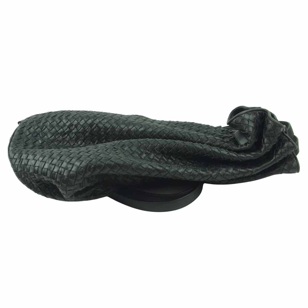 BOTTEGAVENETA ボッテガヴェネタ イントレチャート ショルダー ダッフル バッグ ブラック系【中古】