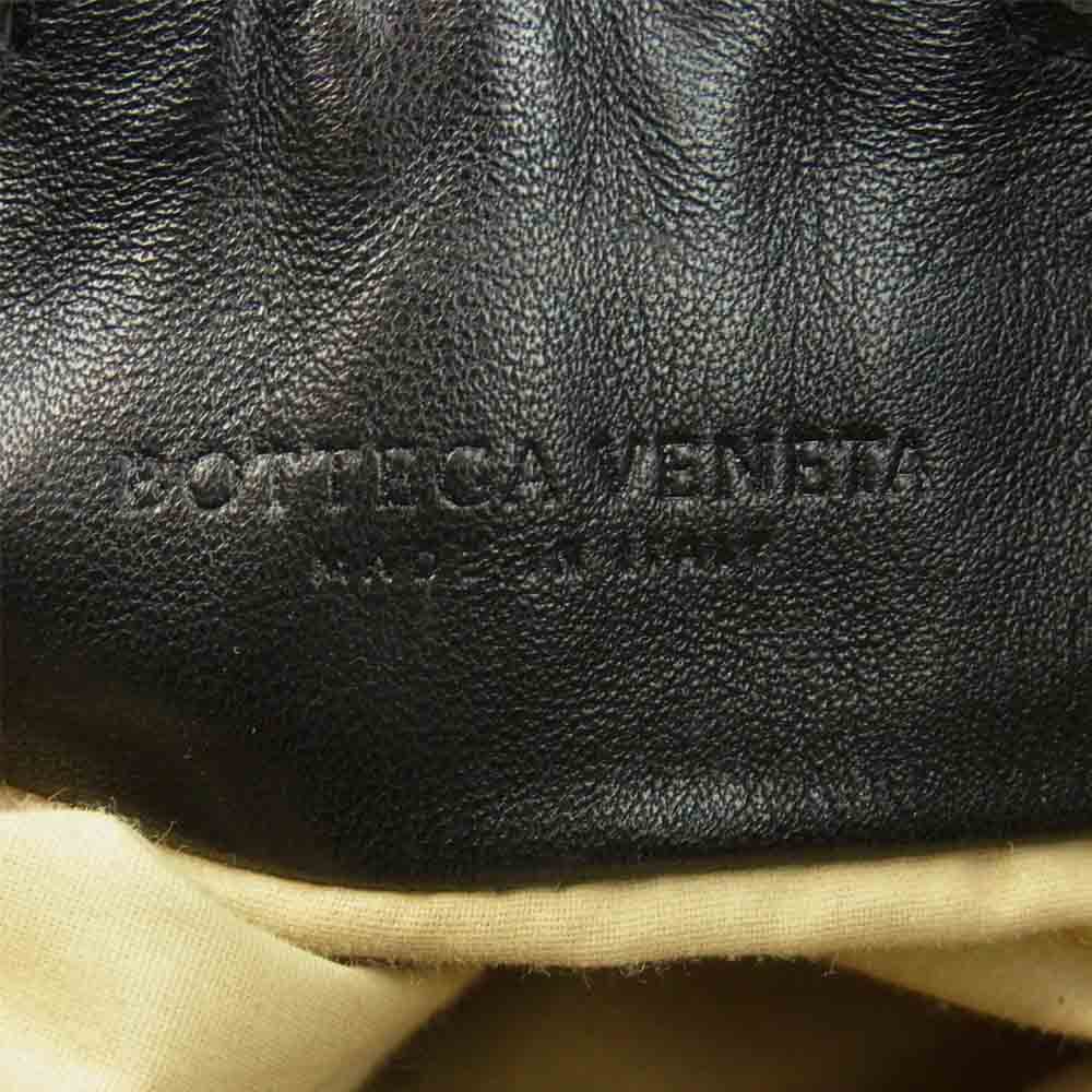 BOTTEGAVENETA ボッテガヴェネタ イントレチャート ショルダー ダッフル バッグ ブラック系【中古】