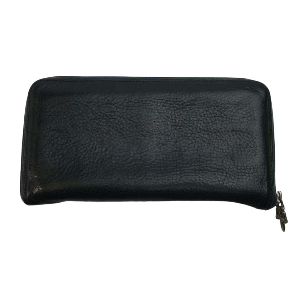 CHROME HEARTS クロムハーツ（原本無） REC F ZIP プレーン ジップ ウォレット【中古】