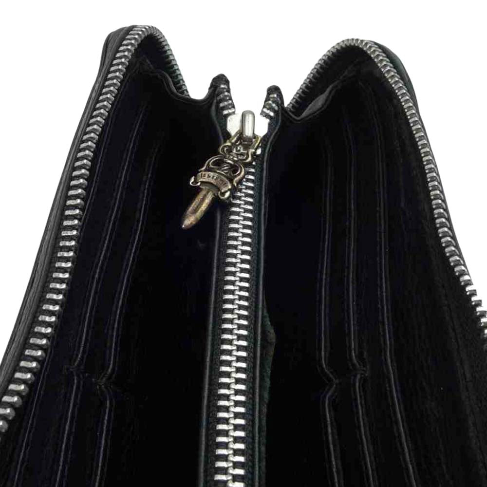 CHROME HEARTS クロムハーツ（原本無） REC F ZIP プレーン ジップ ウォレット【中古】