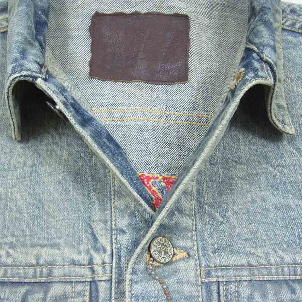 BACKBONE バックボーン BB10SS-DB20 バックスカル刺繍 デニム ジャケット インディゴブルー系 M【中古】