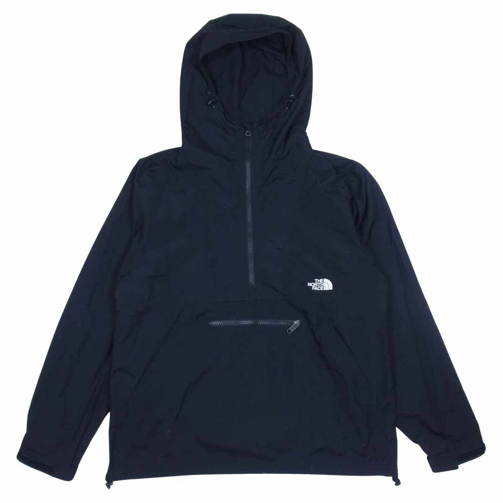 THE NORTH FACE ノースフェイス NP21735 Compact Anorak コンパクト アノラック ブラック系 S【中古】