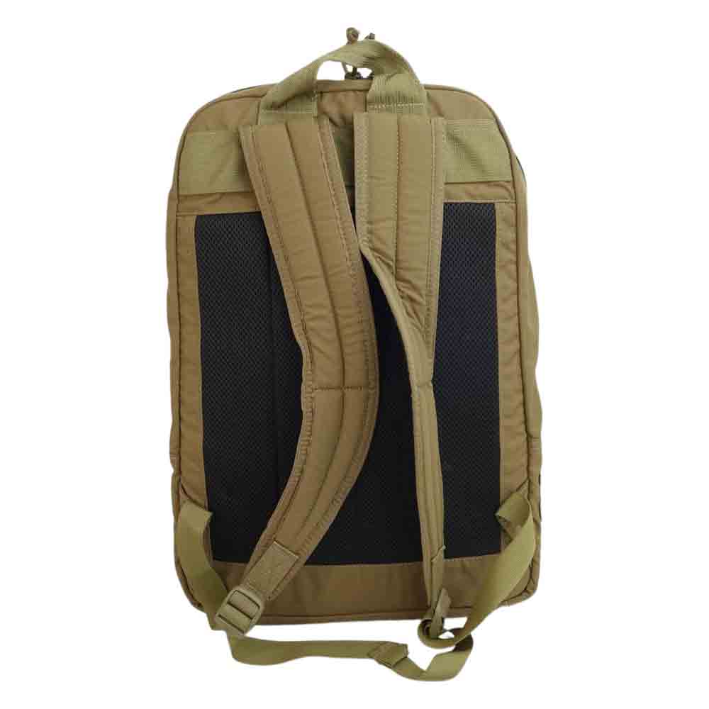 BRIEFING ブリーフィング USA製 コーデュロラナイロン バックパック コヨーテ【美品】【中古】