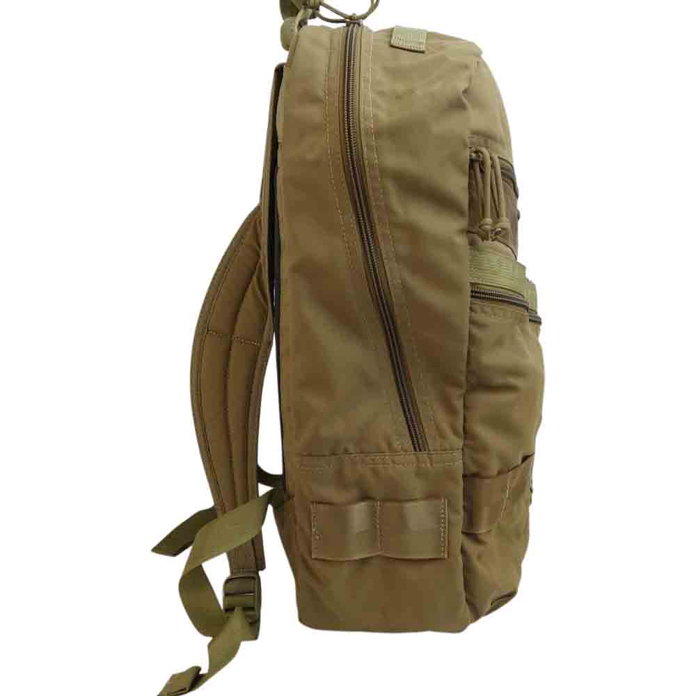 BRIEFING ブリーフィング USA製 コーデュロラナイロン バックパック コヨーテ【美品】【中古】
