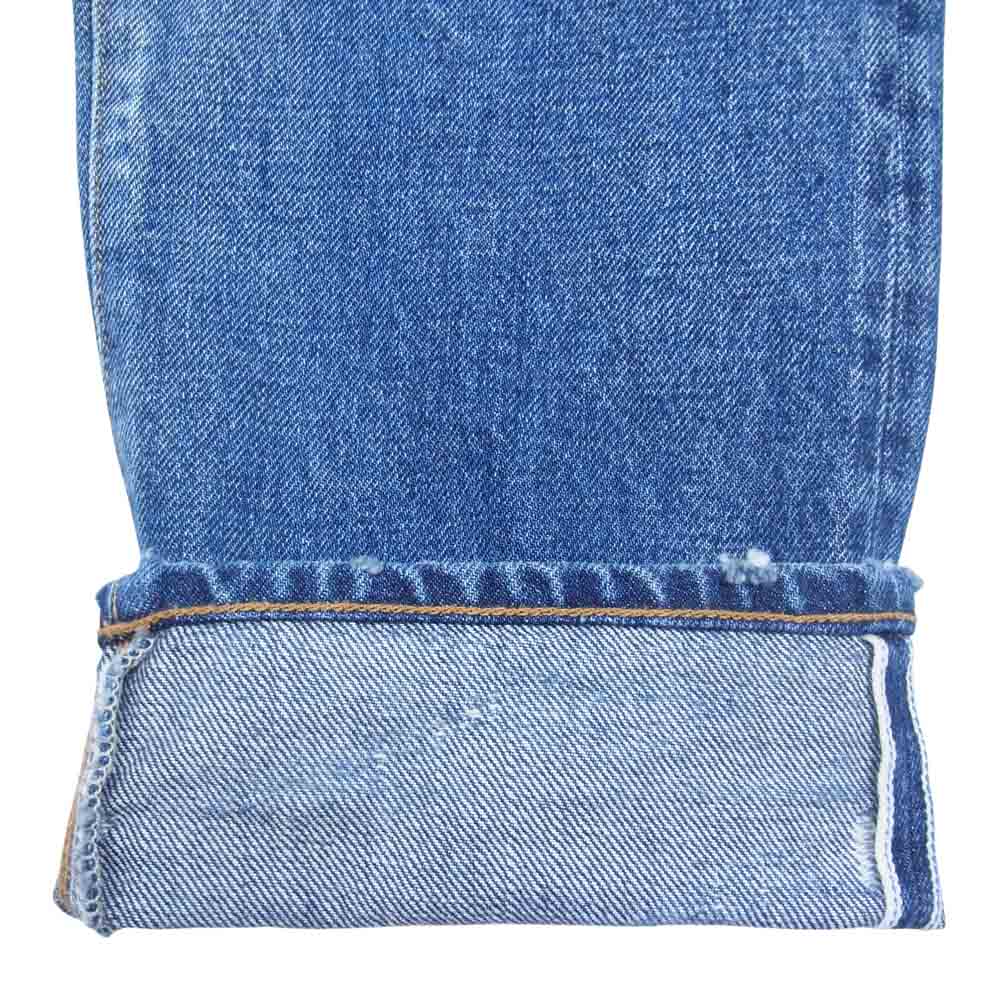 Ron Herman ロンハーマン 逗子マリーナ限定 国内正規品 9420621471836 USA製 ダメージ リペア 加工 デニム パンツ インディゴブルー系 31【中古】