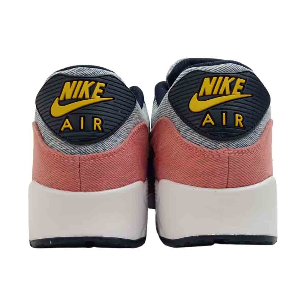 NIKE ナイキ 708279-988 × Levis BY YOU AIR MAX 90 リーバイス デニム ローカット スニーカー マルチカラー系 29cm【新古品】【未使用】【中古】