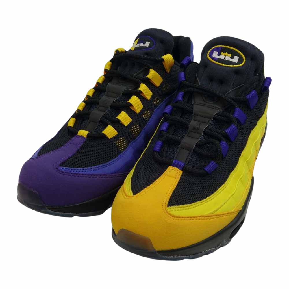 NIKE ナイキ CZ3624 001 AIR MAX 95 NRG LEBRON エアマックス95 レブロン ローカット スニーカー イエロー系 28.5cm【新古品】【未使用】【中古】