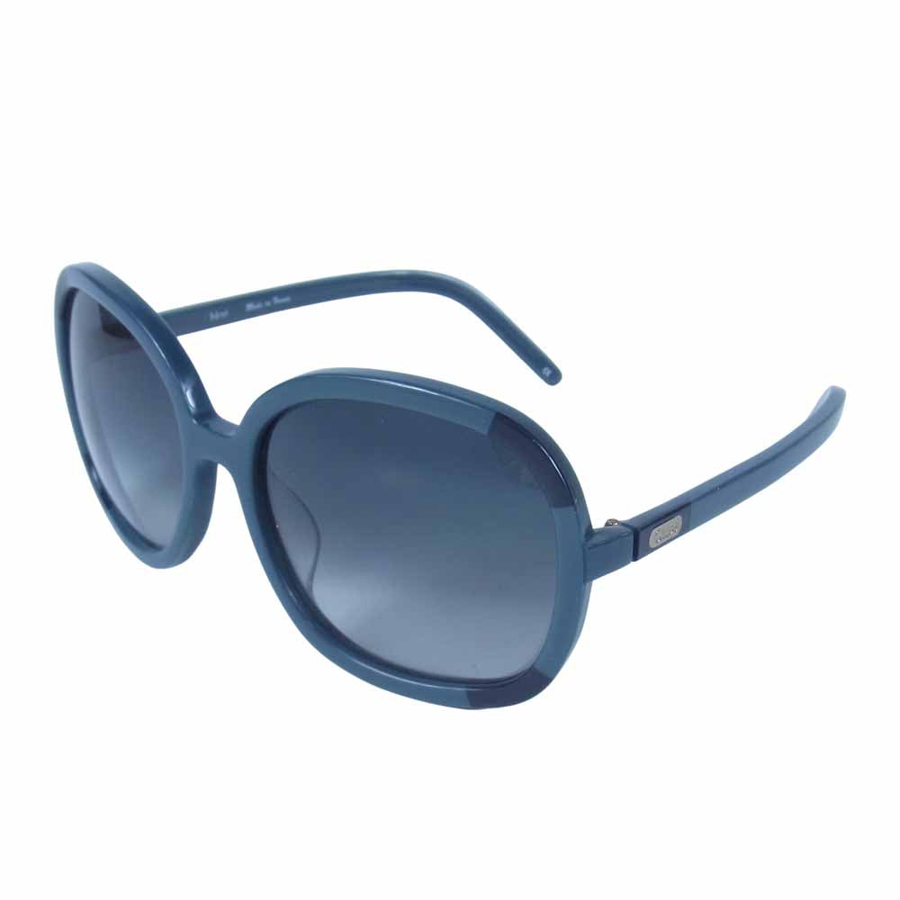 Chloe クロエ 135 サングラス アイウェア フランス製 緑灰青系【中古】