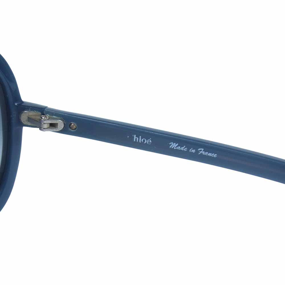 Chloe クロエ 135 サングラス アイウェア フランス製 緑灰青系【中古】