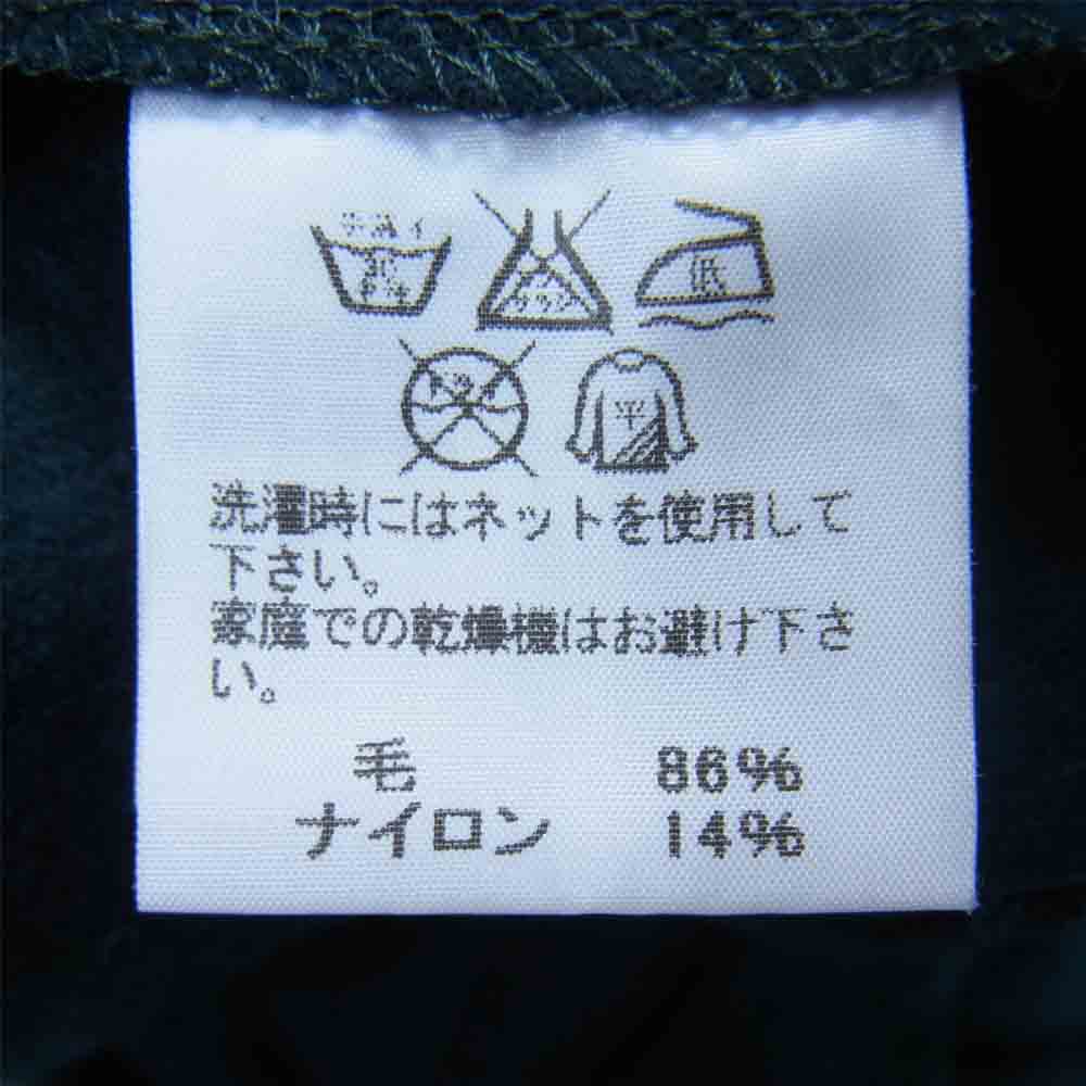 ISSEY MIYAKE イッセイミヤケ IL53FJ642 132 5. ウール ハイネック ワイド プルオーバー モスグリーン系 2【美品】【中古】