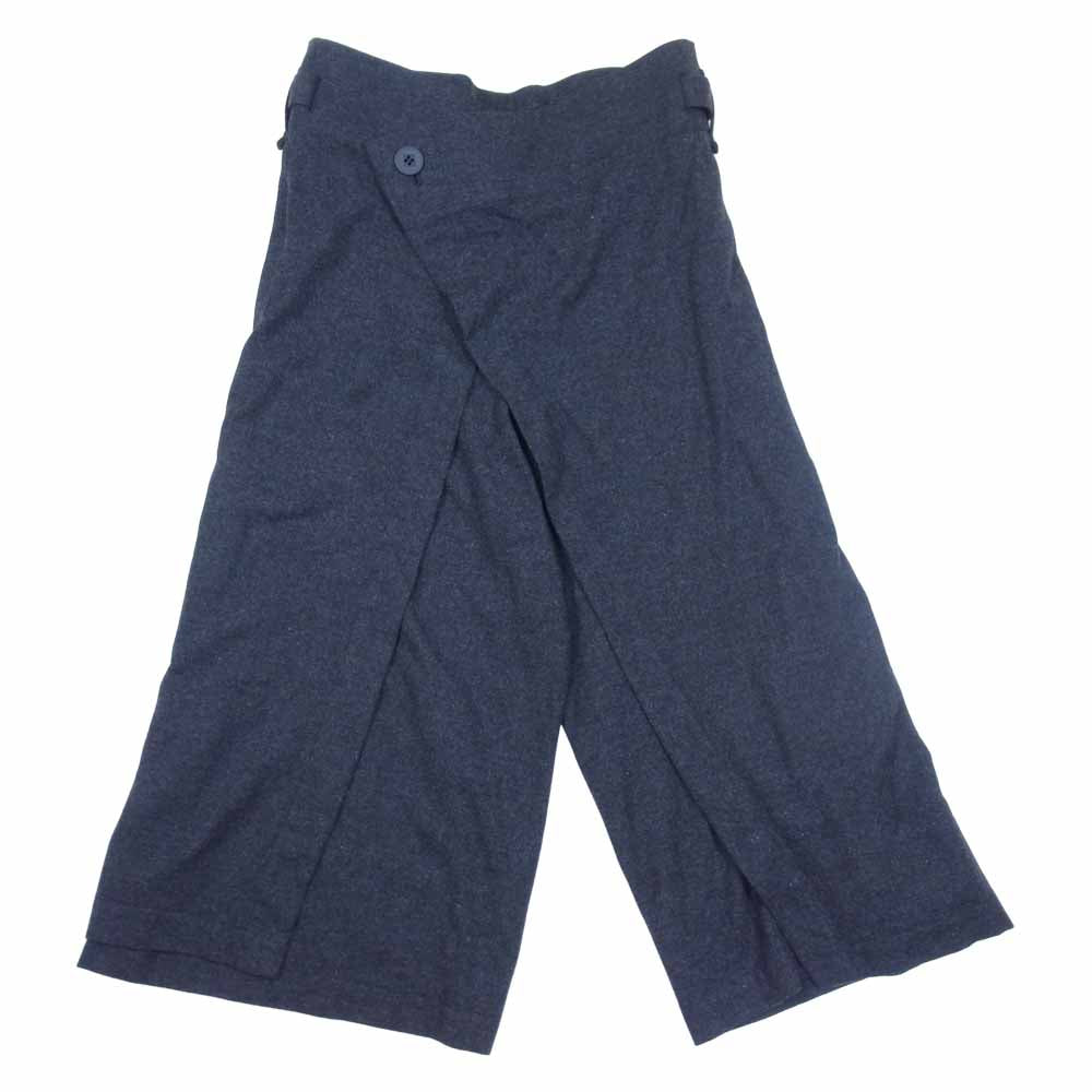 ISSEY MIYAKE イッセイミヤケ 20AW IL03FF347 132 5. FLAT WOOL BOTTOM フラット ウール ボトム チャコール系 3【中古】