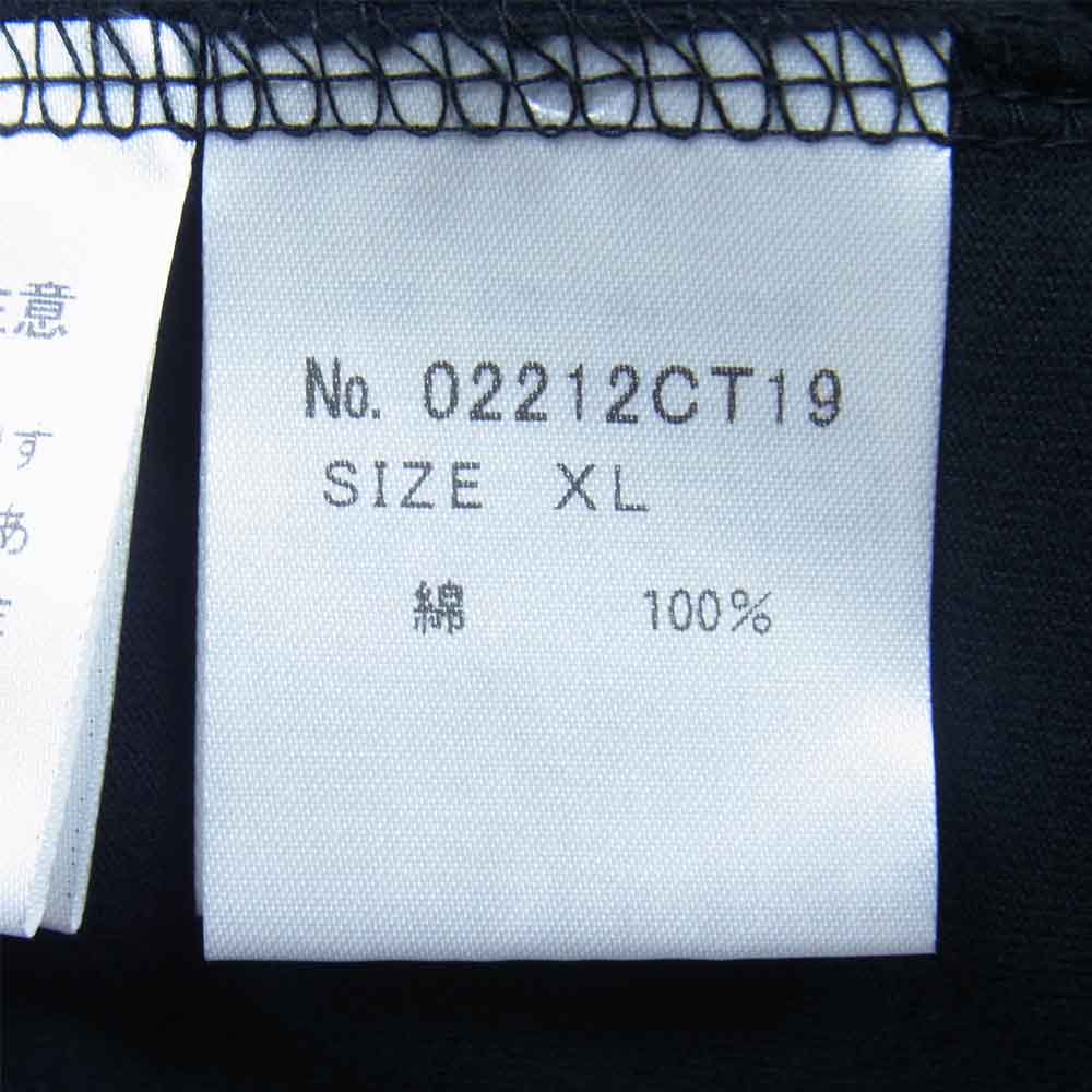 HYSTERIC GLAMOUR ヒステリックグラマー × BE＠RBRICK ベアブリック 02212CT19 クルーネック 半袖 ブラック系 XL【新古品】【未使用】【中古】