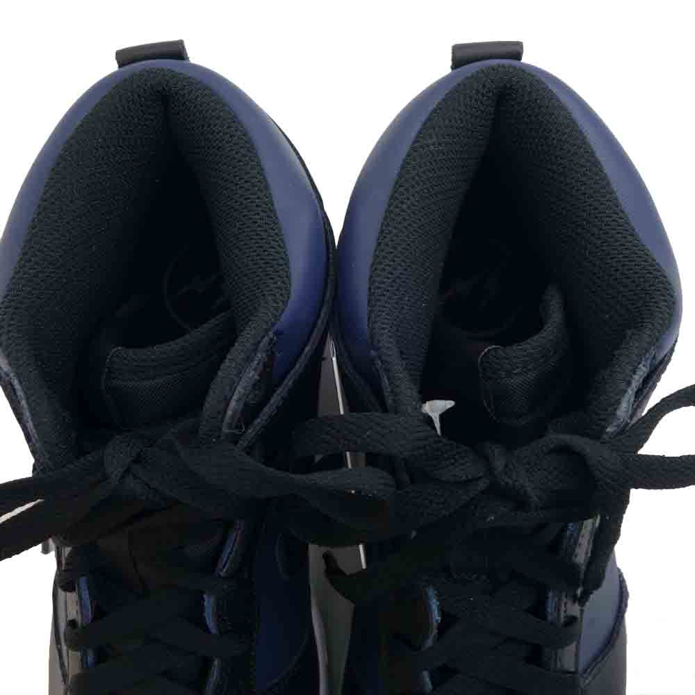 NIKE ナイキ × FRAGMENT DESIGN DUNK HI Tokyo Midnight フラグメント デザイン ダンク ハイカット スニーカー ネイビー系 27.5cm【新古品】【未使用】【中古】