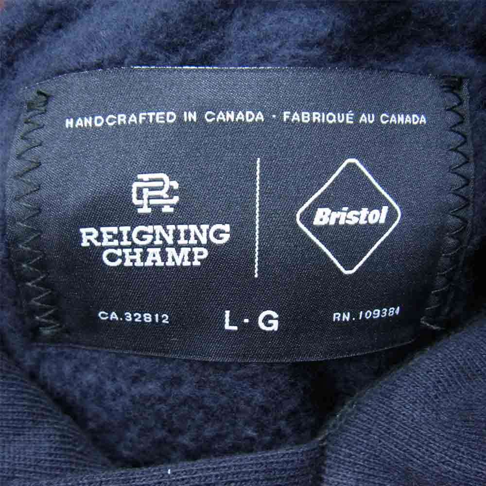 F.C.R.B. エフシーアールビー × REIGNING CHAMP レイニングチャンプ 21AW FCRB-212127 TRAINING HOODIE トレーニング フーディ ブラック系 L【新古品】【未使用】【中古】