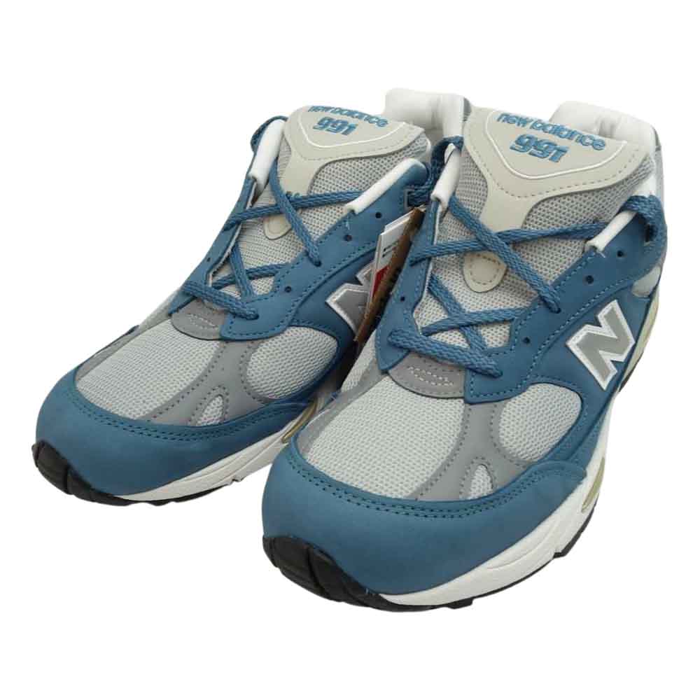 NEW BALANCE ニューバランス M991BSG BEAMS 別注 Slate Blue/Gray ローカット スニーカー ブルー系 UK9【新古品】【未使用】【中古】