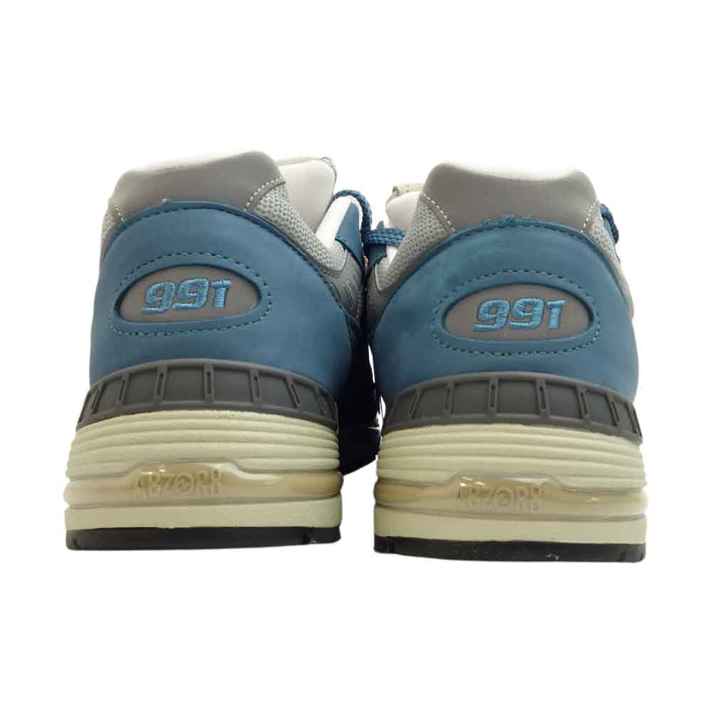 NEW BALANCE ニューバランス M991BSG BEAMS 別注 Slate Blue/Gray ローカット スニーカー ブルー系 UK9【新古品】【未使用】【中古】