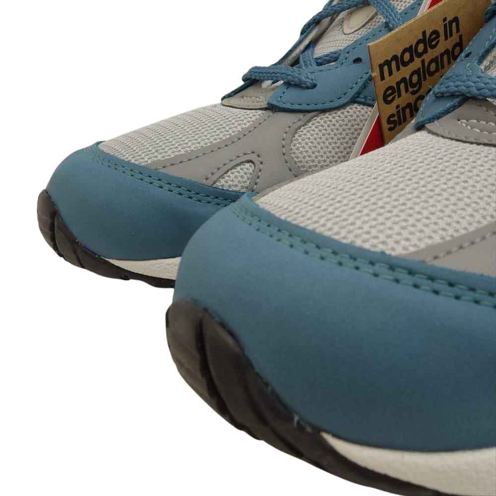NEW BALANCE ニューバランス M991BSG BEAMS 別注 Slate Blue/Gray ローカット スニーカー ブルー系 UK9【新古品】【未使用】【中古】