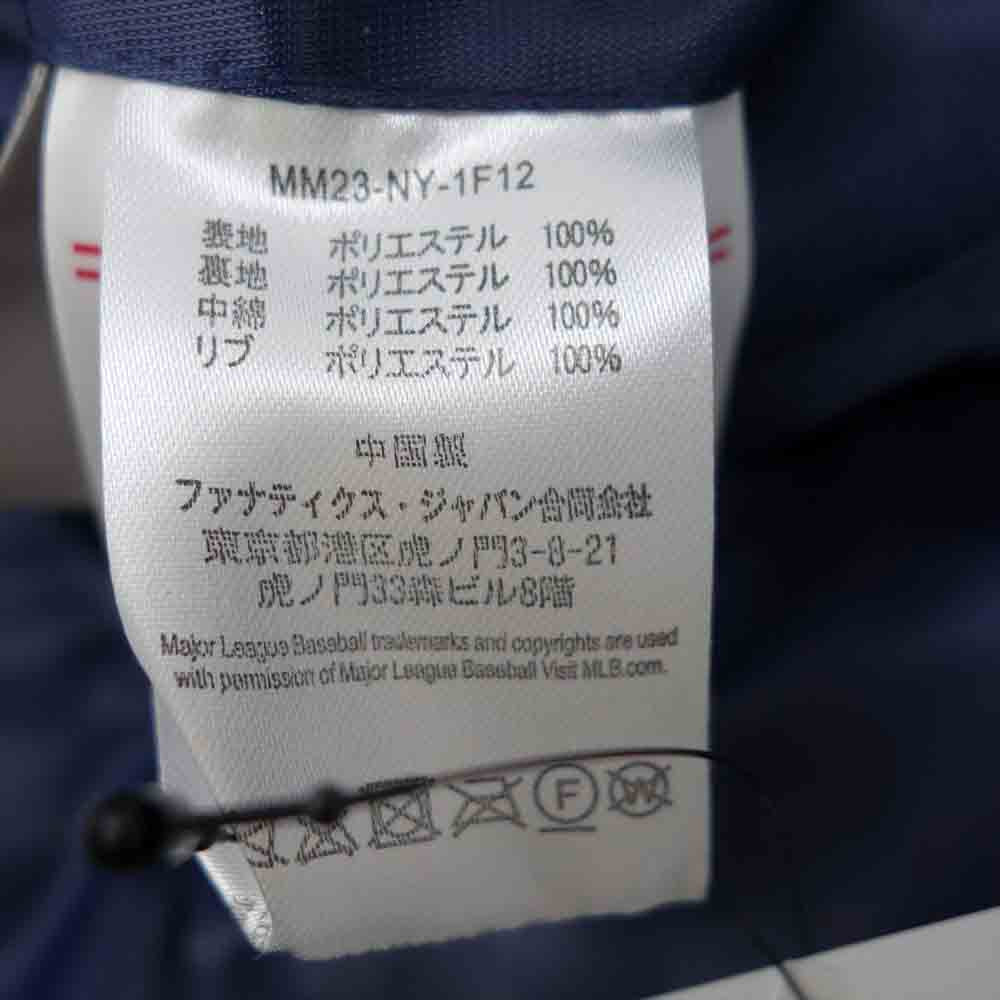 F.C.R.B. エフシーアールビー 21AW FCRB-212014 Fanatics MLB TOUR ALL TEAM REVERSIBLE VARSITY JACKET NEW YORK YANKEES ヴァーシティ ジャケット ネイビー系 L【新古品】【未使用】【中古】