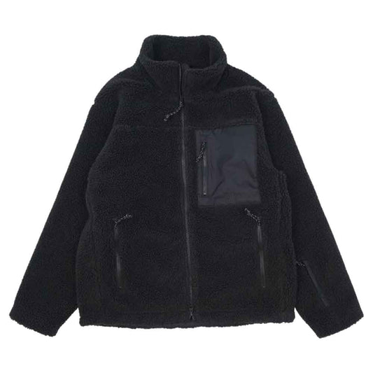 SOPHNET. ソフネット × Marmot SHEEP FLEECE JACKET マーモット シープ フリース ジャケット ブラック系 S【極上美品】【中古】