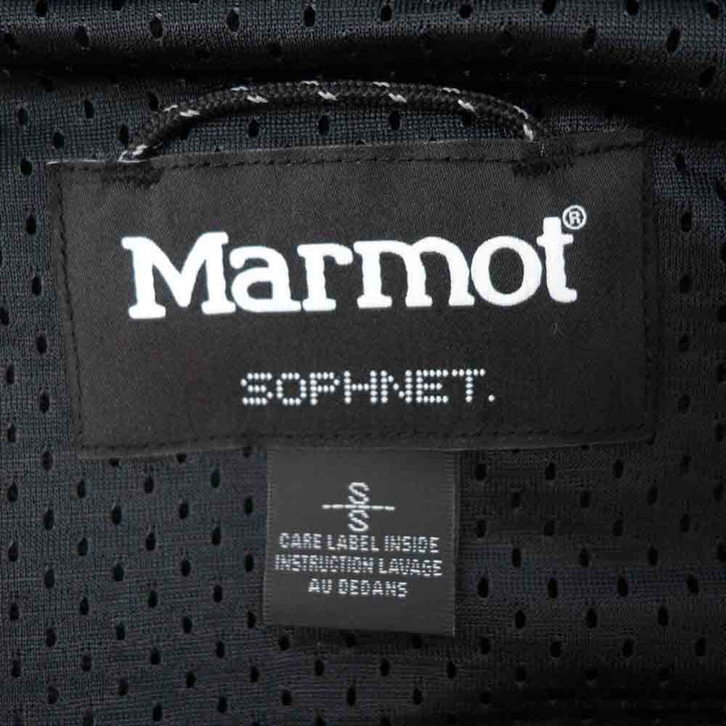 SOPHNET. ソフネット × Marmot SHEEP FLEECE JACKET マーモット シープ フリース ジャケット ブラック系 S【極上美品】【中古】