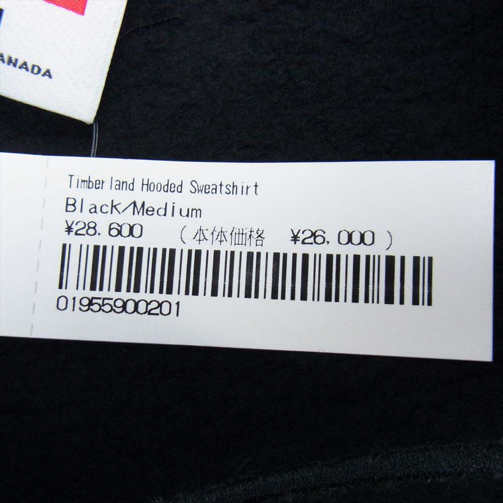 Supreme シュプリーム 21AW × Timberland Hooded Sweatshirt ティンバーランド フーデッド スウェットシャツ ブラック系 M【新古品】【未使用】【中古】
