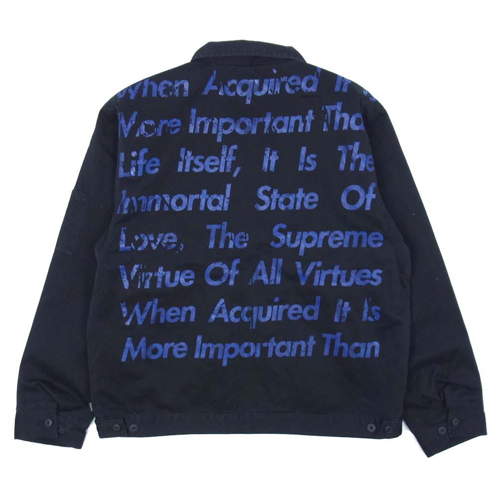 Supreme シュプリーム 21AW × JUNYA WATANABE COMME des GARCONS MAN Printed Work Jacket ジュンヤ ワタナベ コムデギャルソン マン プリンテッド ワーク ジャケット L【新古品】【未使用】【中古】