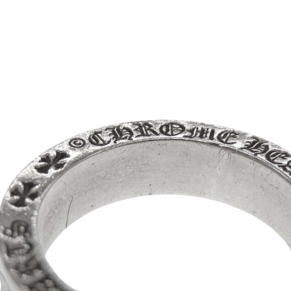 CHROME HEARTS クロムハーツ（原本無） 6mm FUCK YOU SPACER ファックユー スペーサー リング シルバー系 21【中古】