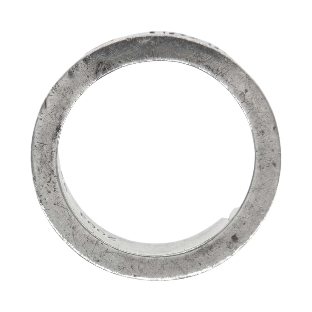 CHROME HEARTS クロムハーツ（原本無） 6mm FUCK YOU SPACER ファックユー スペーサー リング シルバー系 21【中古】