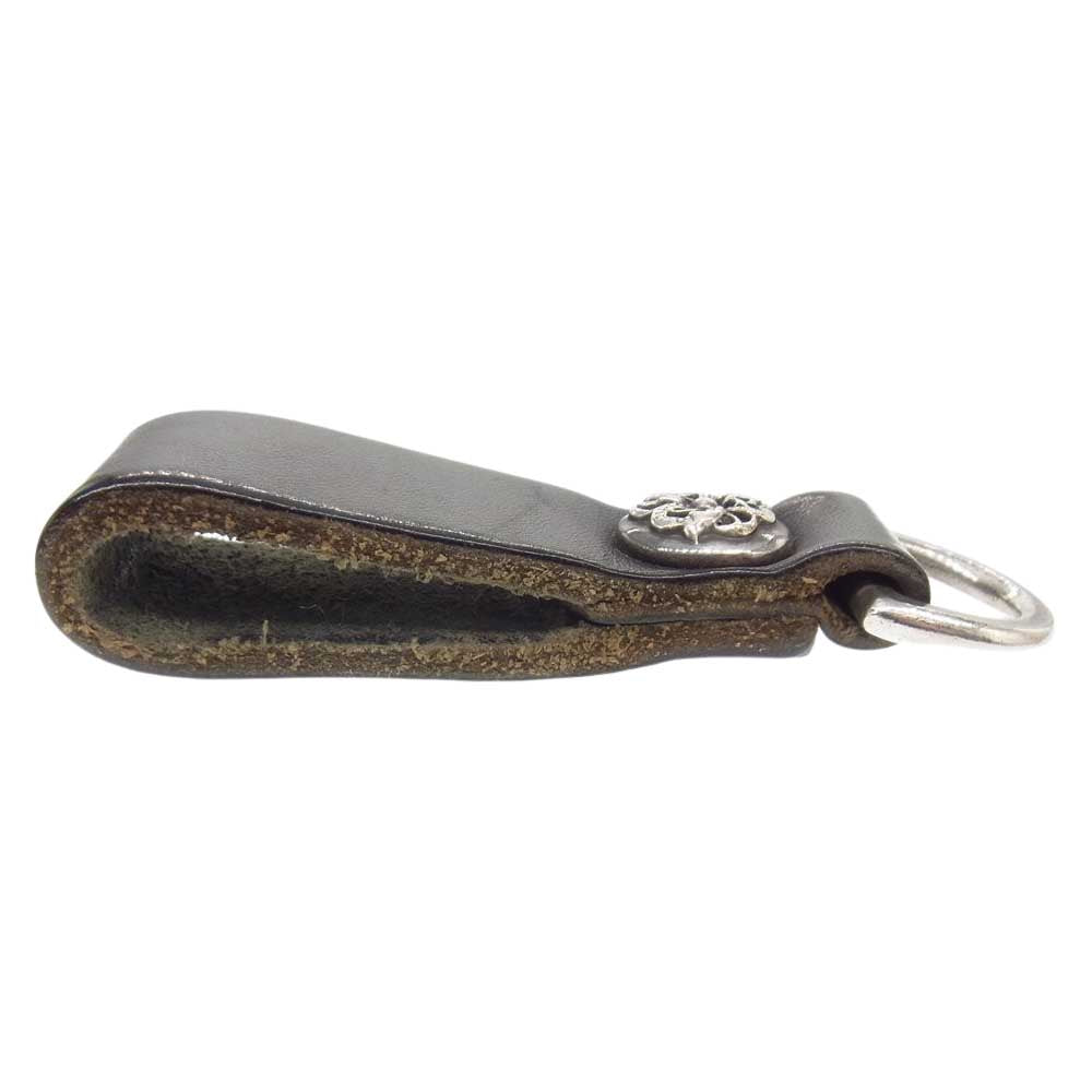 CHROME HEARTS クロムハーツ（原本無） BELTLOOP ケルティック ボタン ベルトループ Dリング ブラック系【中古】
