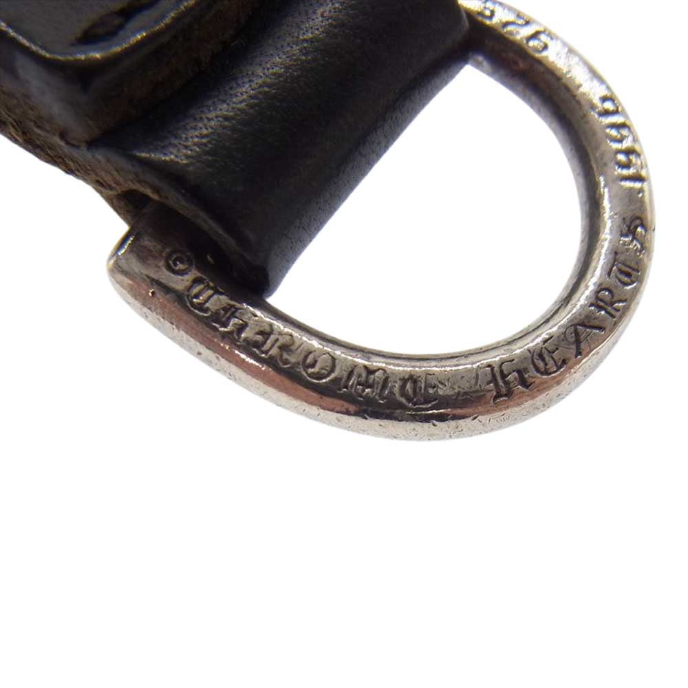 CHROME HEARTS クロムハーツ（原本無） BELTLOOP ケルティック ボタン ベルトループ Dリング ブラック系【中古】