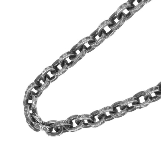 CHROME HEARTS クロムハーツ（原本無） PAPER CHAIN ペーパーチェーン ネックレス 18インチ シルバー系【中古】