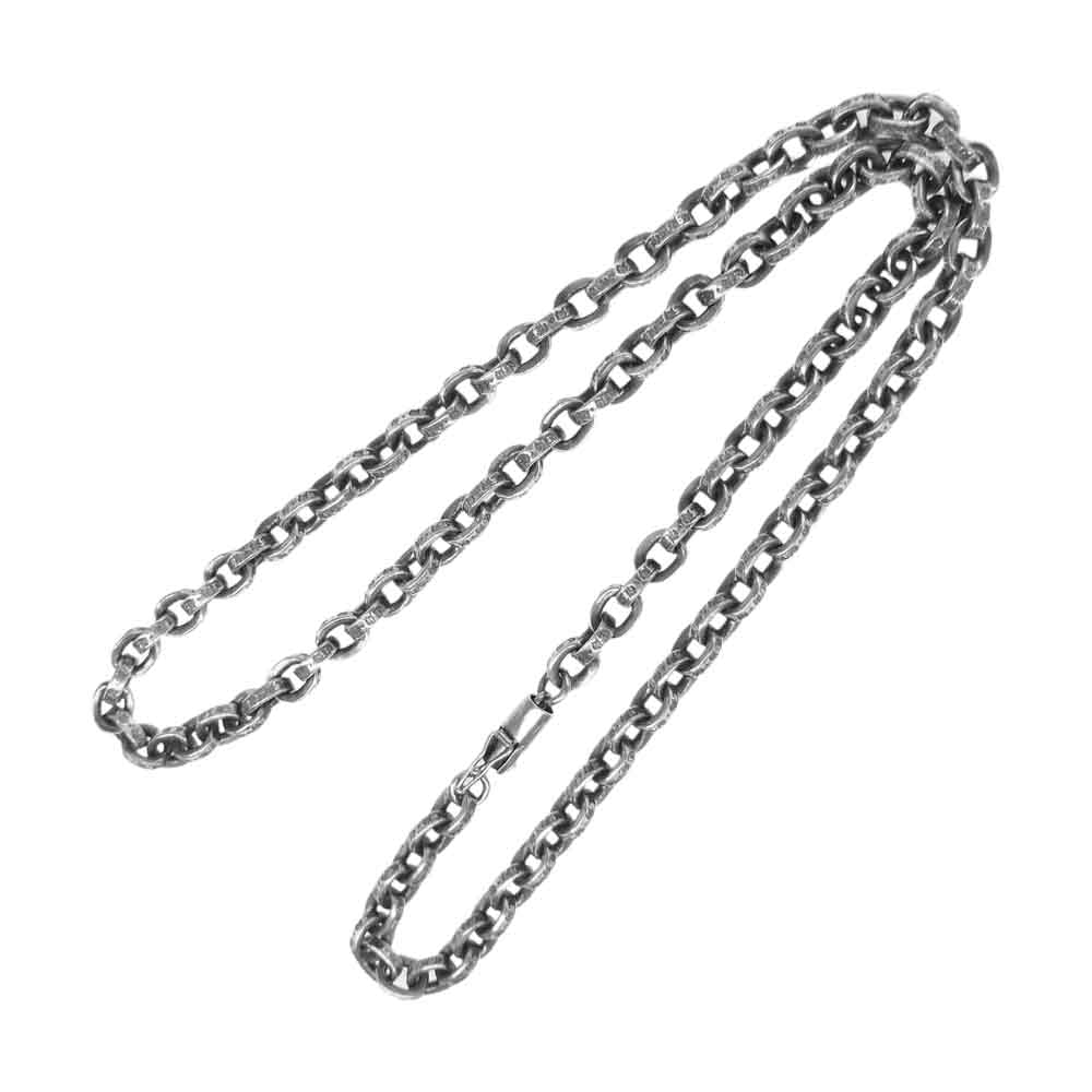 CHROME HEARTS クロムハーツ（原本無） PAPER CHAIN ペーパーチェーン ネックレス 18インチ シルバー系【中古】