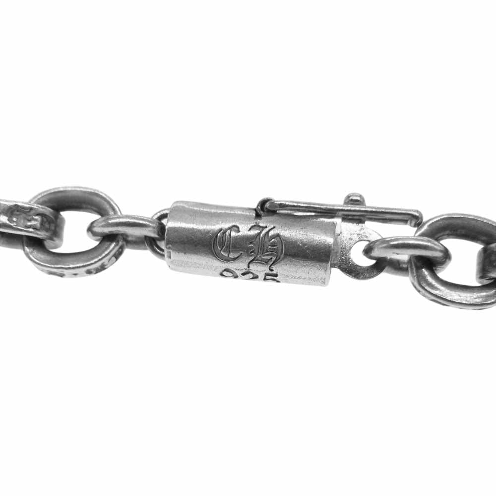 CHROME HEARTS クロムハーツ（原本無） PAPER CHAIN ペーパーチェーン ネックレス 18インチ シルバー系【中古】
