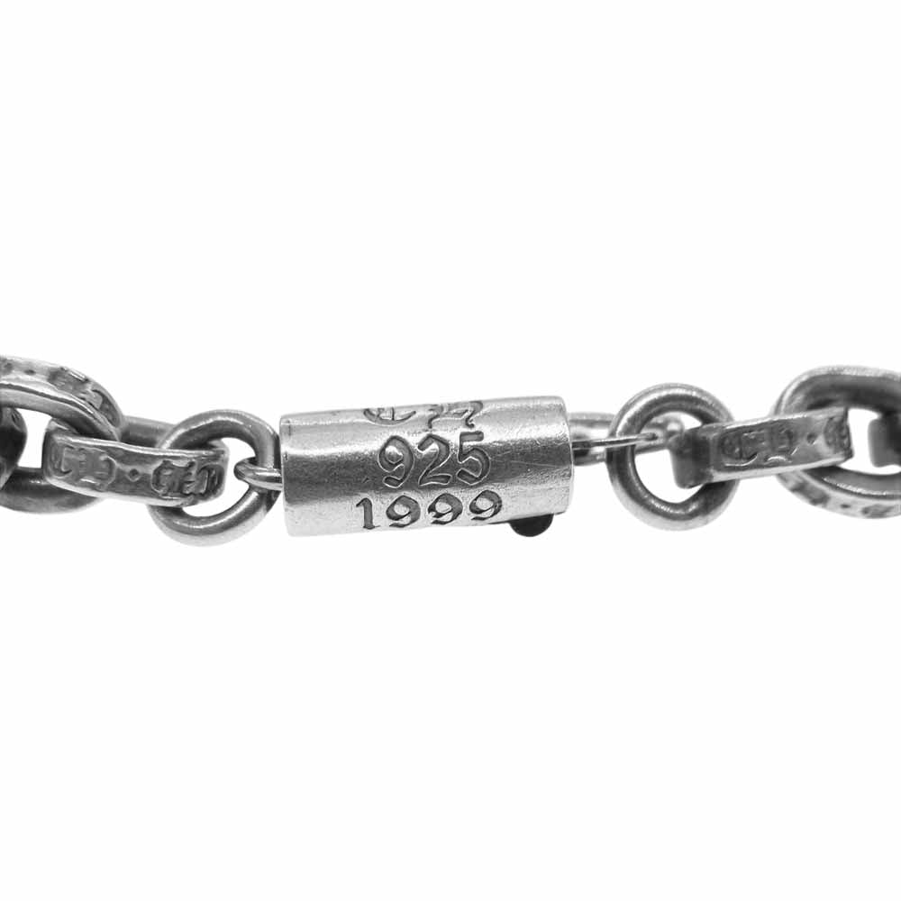 CHROME HEARTS クロムハーツ（原本無） PAPER CHAIN ペーパーチェーン ネックレス 18インチ シルバー系【中古】