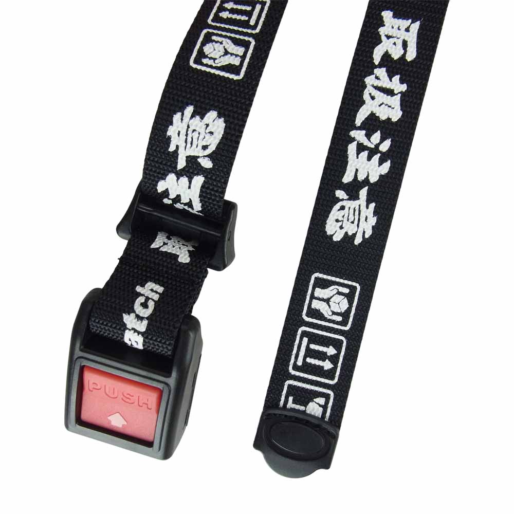 ブラックアイパッチ BEPS19AC07 HANDLE WITH CARE BELT ベルト ブラック系 F【新古品】【未使用】【中古】
